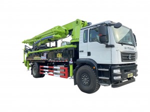 Nongjian Patent Product 33 Meter Convey  and Mixing Pump Truck