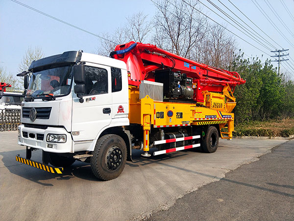 Factory Free sample Concrete Pump Truck Cost Per Day - 33 meter mixing pump truck  – Changyuan