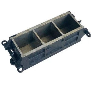 Concrete Steel cast iron Three Gang Cube Mould100*100*100mm