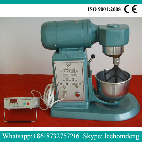China Laboratory Mixer Cement Paste Mixer