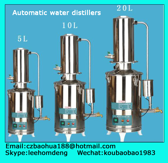 Laboratory Stainless Steel Electric Heating Water Distiller 20L 10L 5L