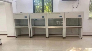 Cabinet cu flux laminar Banc de curățare cu flux vertical de alimentare cu aer