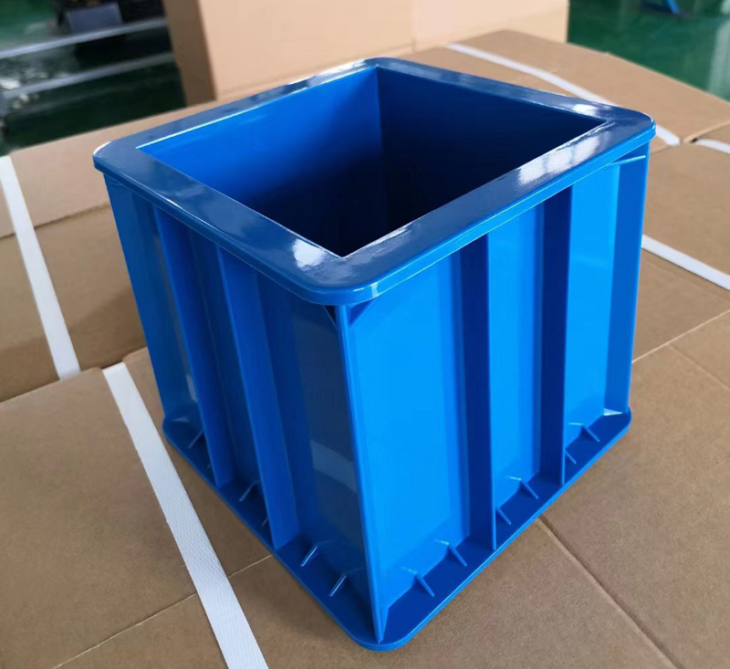 Malaysian Customer Orders Blue Cement Concrete 150mm Cube Test Mould