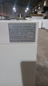 Pedido do cliente 101-2ES estufa de secado de laboratorio
