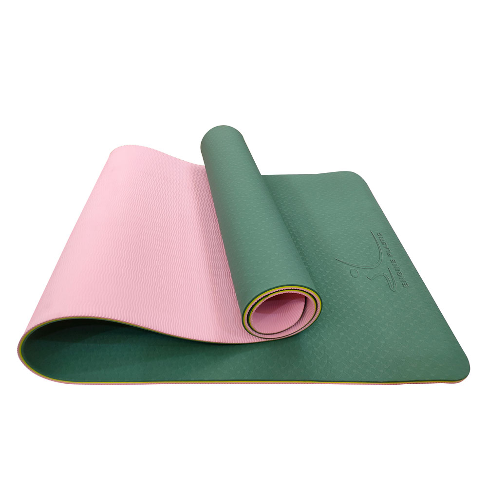 tpe three colors yoga mat