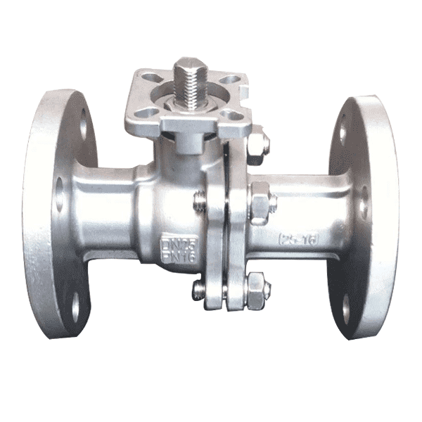 China Wholesale China Cast Iron Ball Valve Factories –   Cast Stainless Steel Flanged 2-Piece Ball Valve – C. Z. IT