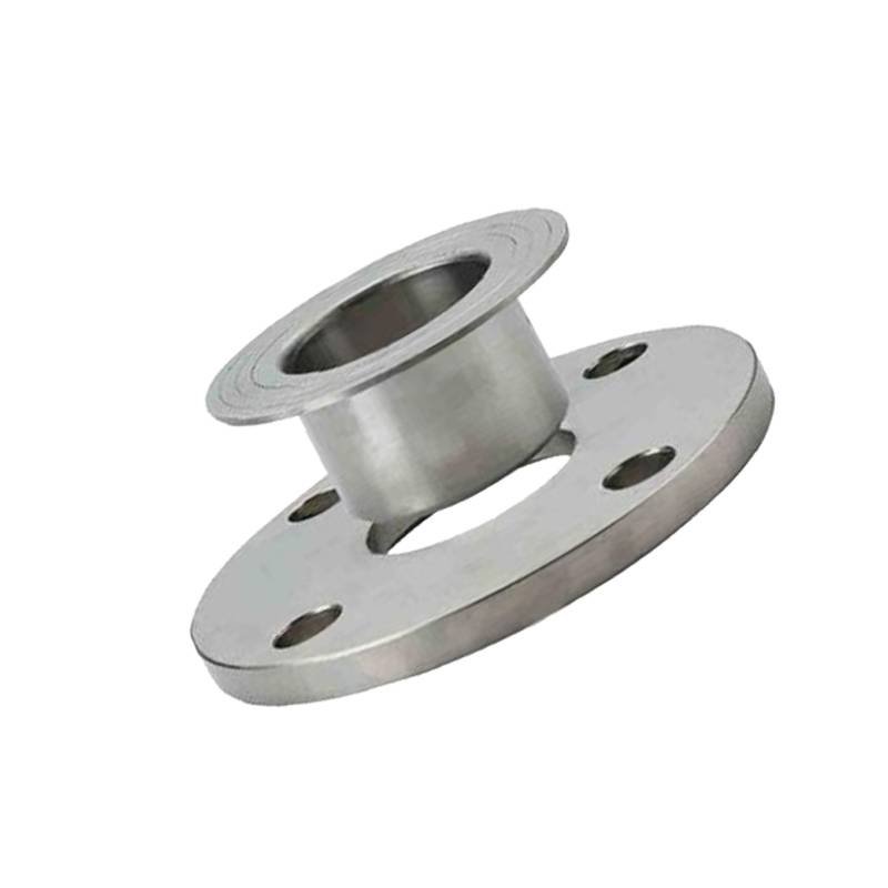 Lap joint flanges with stub end