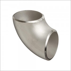 ANSI B16.9 RVS 45 graden butt weld pipe elbow
