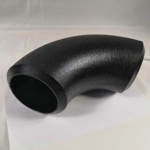 ប្រដាប់កាត់បន្ថយ 90 ដឺក្រេ elbow tee reducer carbon steel Butt weld pipe fitting elbow