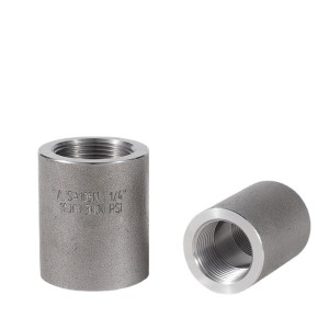ASME B16.11 pipe fitting  female thread end Forged Couping