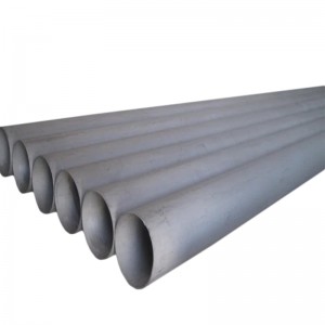 A249 stainless steel seamless pipe kapal 1.5mm laki 1″ materyal 304 haba 5.8m steel pipe