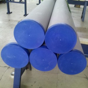 Pipe Stainless Steel Aisi 304l Seamless Gibag-on 9.0mm Industry Round ASTM Stainless Steel 304 Blue Plastic Cap Pickled