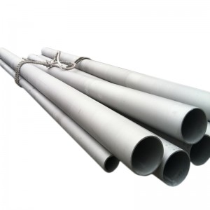 الأنابيب الفولاذ المقاوم للصدأ Aisi 304l سمك سلس 9.0 مللي متر صناعة مستديرة ASTM الفولاذ المقاوم للصدأ 304 غطاء بلاستيكي أزرق مخلل