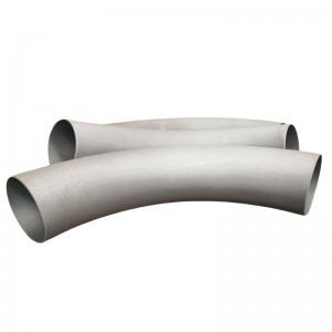Stainless steel long bend1d 1.5d 3d 5d radius 304 316l hot induction steel seamless 90 degree pipe bend