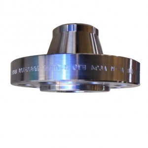 AMSE B16.5 A105 forged carbon steel weld neck flange