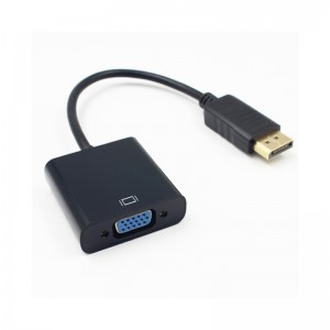 Super Lowest Price Type C Adapter Supplier - DisplayPort male to VGA female adaptor cable – Kangerda