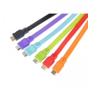 Best Price on Type C Hub Supplier – HDMI FLat Cable With Different Colors – Kangerda