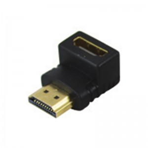 Manufacturer of Type C Converter - HDMI Male To HDMI Female Upward Angle Connector – Kangerda