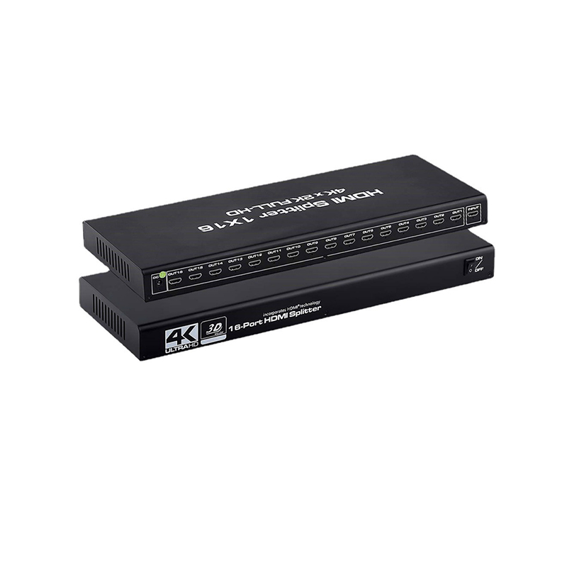Bottom price Type C Adaptor - 4K HDMI Splitter Distributor 1 In 16 Out – Kangerda