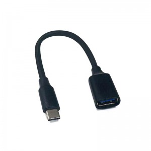 Factory Free sample Usb C To Vga Adapter - Type C male to USB A 3.0 female adaptor cable OTG – Kangerda