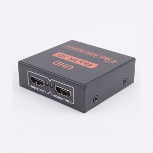 China Manufacturer for Type C Data Cable - 4K HDMI Splitter Distributor 1 In 2 Out – Kangerda