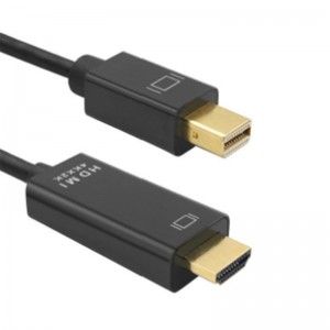 Popular Design for Oem Type C Cable - MINI DisplayPort male to HDMI male transfer cable  – Kangerda
