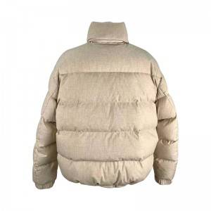 Puffer Quilted Jacket Women Warm Coat