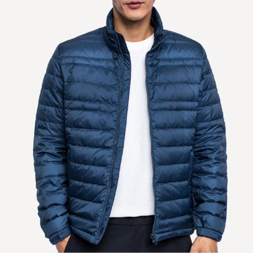 Bottom price Quilted Puffer Jacket - Men’s Real Down Jacket – Suxing