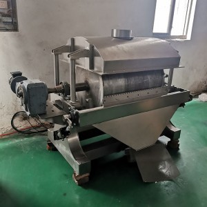 Stainless steel roller scraper dryer for drying slurry