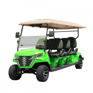 Professionaalse disainiga 6-kohaline elektriline golfikäru FORGE G6 Tootmine Golf Car Golf Buggy