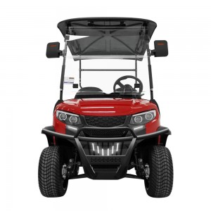 Elektryske golfkarre golfbuggy lift golfauto lithiumbatterij 2-sits Predator G2