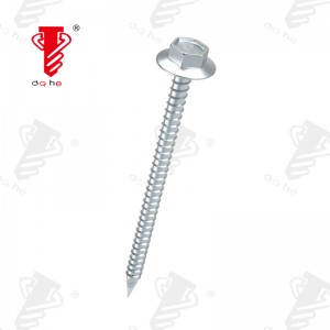 Fast Hex Washer Wood Screw