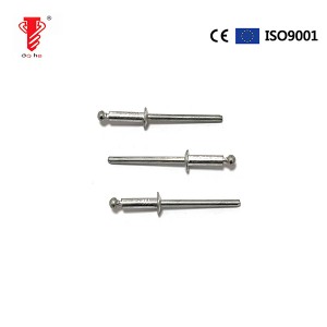 Personlized Products  Self Tapping Metal Screws With Rubber Washer - Aluminum Body/Steel Mandrel Dome Head Break-Stem Blind Rivets  – DaHe