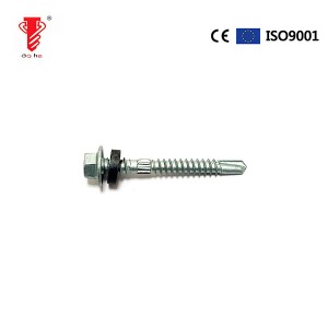 Factory source Hex Head Self Drilling Metal Screw - Hexagonal hrinkage rod knurling SDS – DaHe