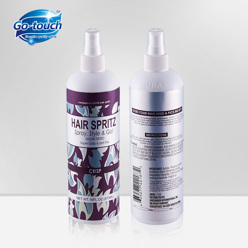 Chinese wholesale Beard Hair Wax - Go-Touch 450ml Hair Spray – Go-touch