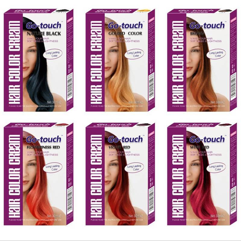 2020 China New Design Best Hair Protectant Spray - Go-touch 30ml*2 Hair Dye – Go-touch