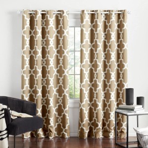 Exclusive Home Curtains Dairui Textile Luxury Grommet Top Indoor & Outdoor Woven Blackout Curtains