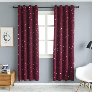Cheap Turkish Window Curtain Set Room Darkening Noise Reduce Bedroom Polyester Curtain