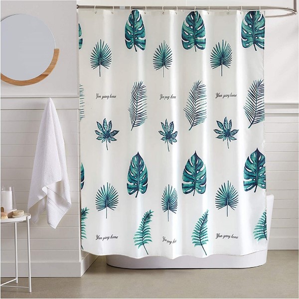 Bottom price Flexible Sofa Cover - Wholesale Hotel Bedroom Bathroom Mould Mildew Resistant Extra Long Weighted Bath Curtain with 12pcs Hooks – DAIRUI