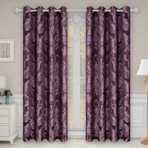 Dairui Textile Curtain Cloth Blackout Jacquard Curtain Double Layer Blackout Curtains for Bedroom