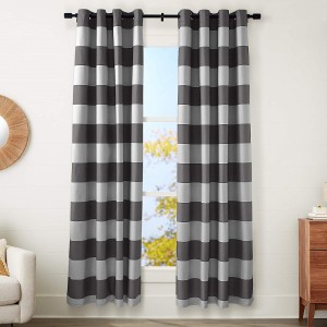 Unique Geometric Print Curtain Pattern Classic Royal Hotel Quality Thermal 100% Blackout Curtain for Bedroom