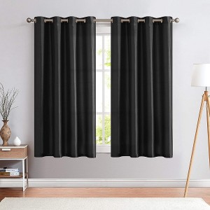 Wholesale Bedroom Living Room Lightweight Window Curtains Drapery Faux Silk Satin Semi Sheer Curtain