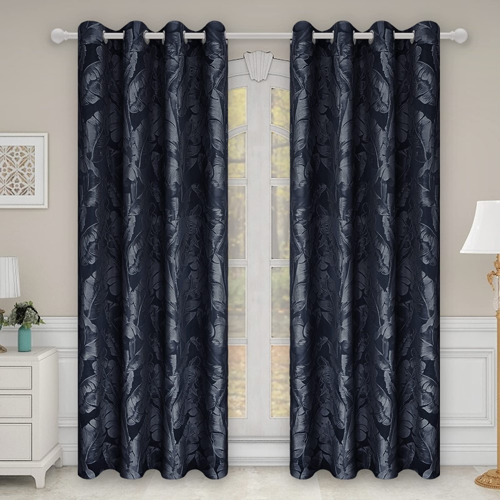Manufacturer of Curtains For Livingroom - Dairui Textile Window Curtain Living Room Blackout Jacquard Curtain Double Layer Blackout Curtains for Bedroom  – DAIRUI