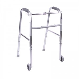 Regulowany aluminiowy chodzik rehabilitacyjny – poprawiający mobilność i niezależność