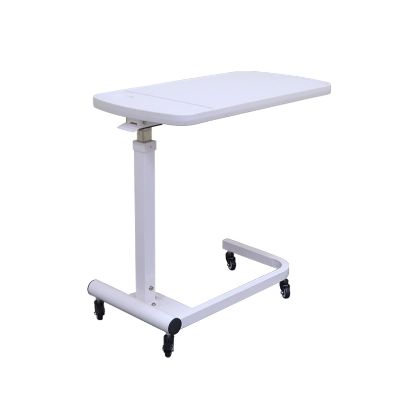 ABS Height adjustable Overbed Table with Spring Lift