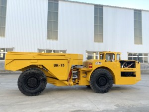 Wholesale China Caterpillar Underground Mining Truck Factory –  Underground truck making machine UK-15 Articulated Mine truck  – Dali