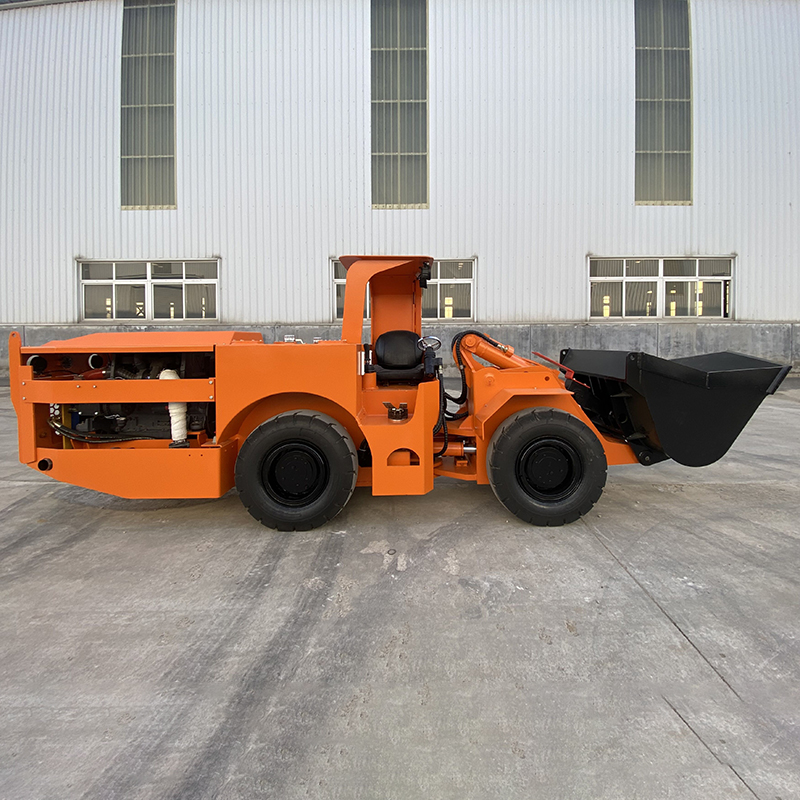 WJ-0.6 Professional underground mining articulated wheel diesel scooptram