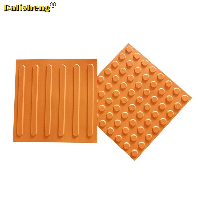 400X400mm PVC Tactile Paving tile TPU plastic Featured Image