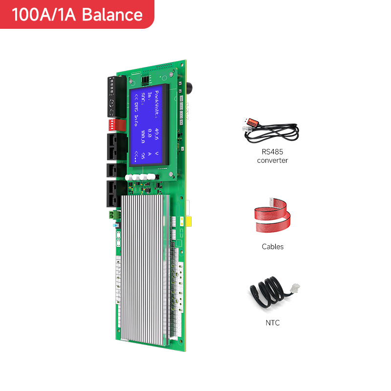 Home Energy Storage Smart Bms 8S 16S 100A with 1A Active Balance Featured Image