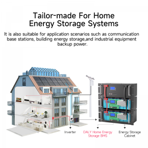 Energy storage smart BMS 8S 16S 100A